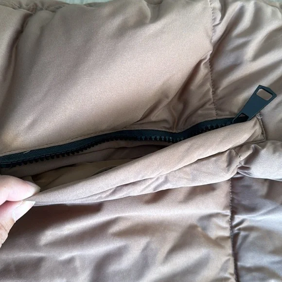 Avec Les Filles Women's Quilted Longline Puffer Vest Sz XL - Picture 10 of 14